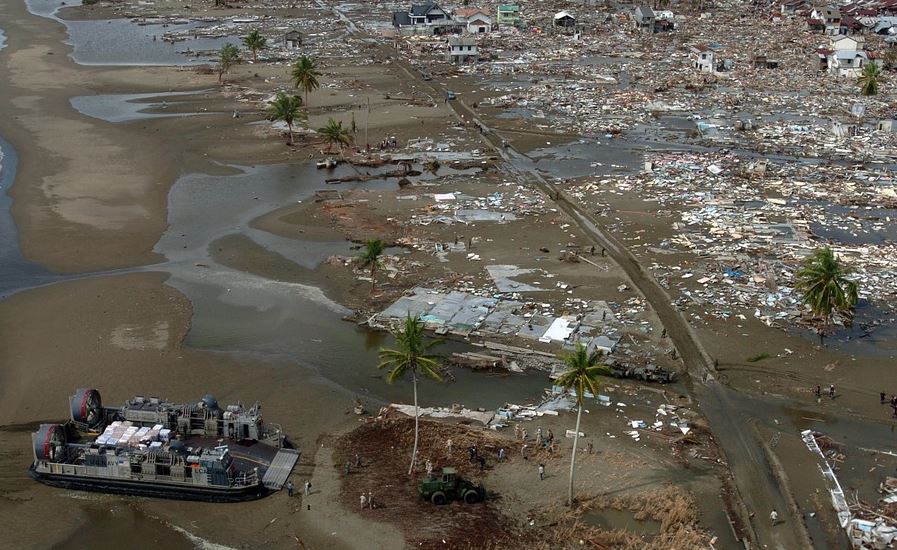 Oversvømmelser fra tsunami