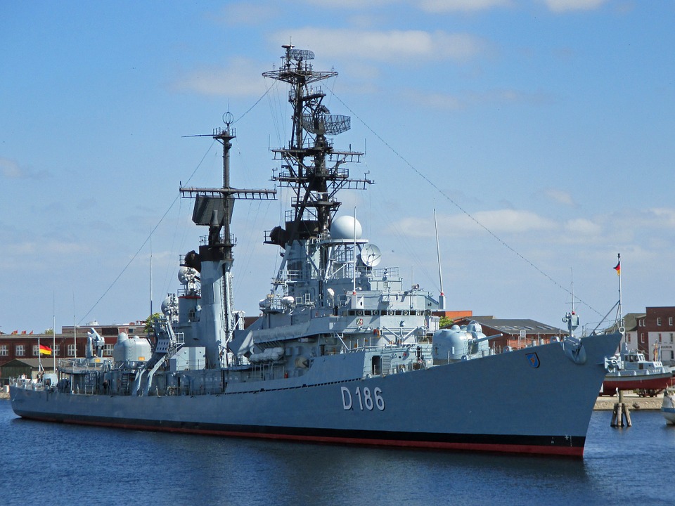 destroyer krigsskib