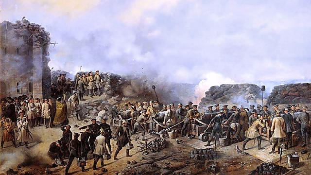 krimkrigen 1855 af Grigoryi Shukaev