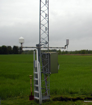 Målestation ved Isenvad Målestation ved Isenvad