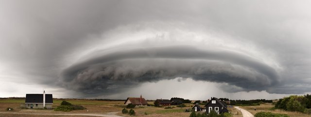 Arcus på sky i Nordjylland