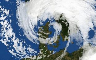 Orkan over Danmark
