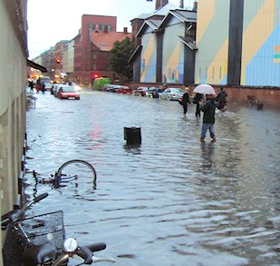 Oversvømmelse på Istedgade