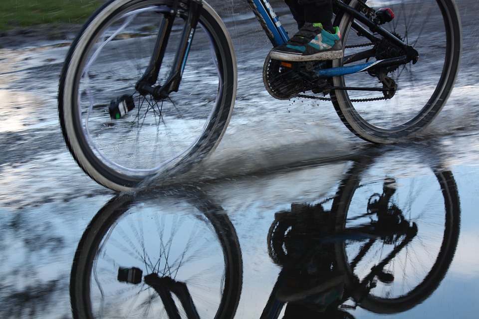 Cykel i vådt vejr
