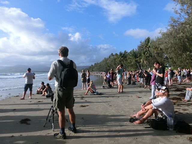 Port Douglas Australien inden solformørkelse