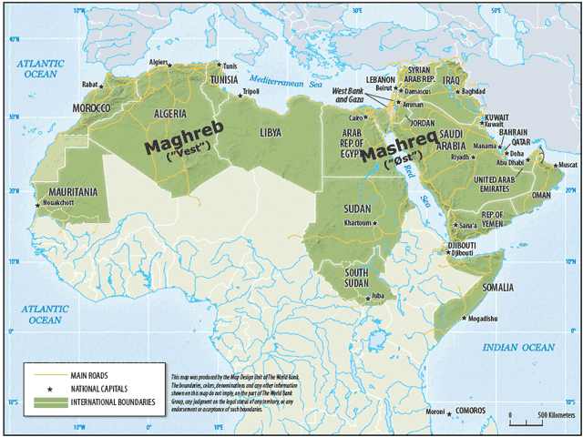  MENA-regionen 