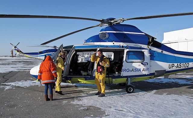 Istjeneste helikopter