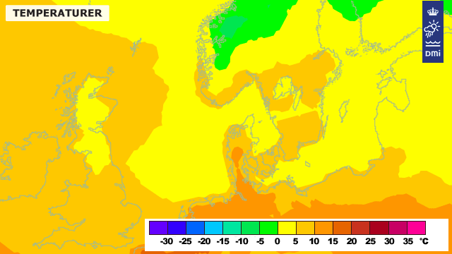 Temperaturkort