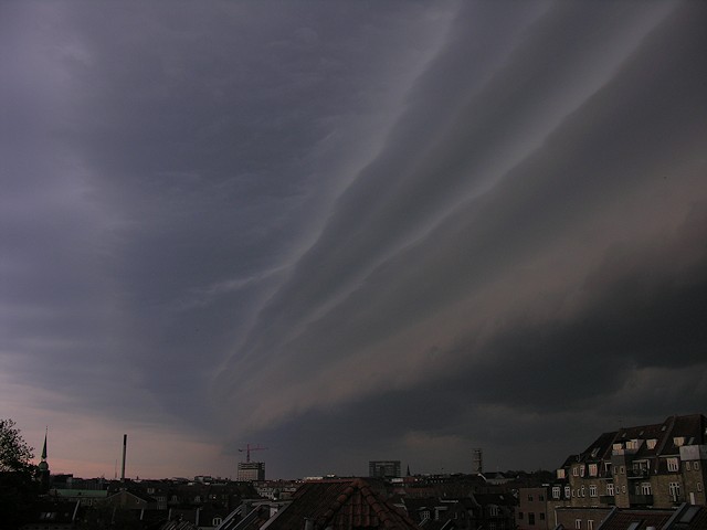 Front over Aarhus