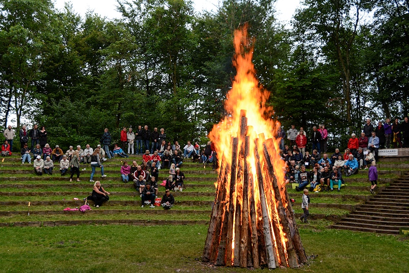 Sankthansbål i Billund