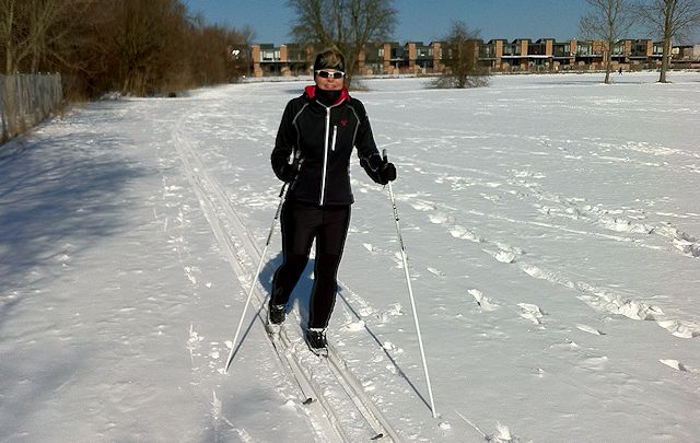 Person på ski Person på ski