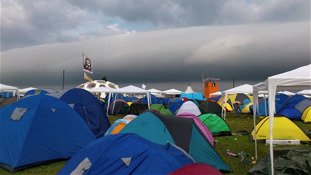 Gustfront på Roskilde