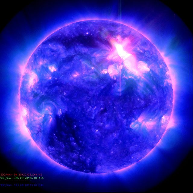 NASA billede af Solen